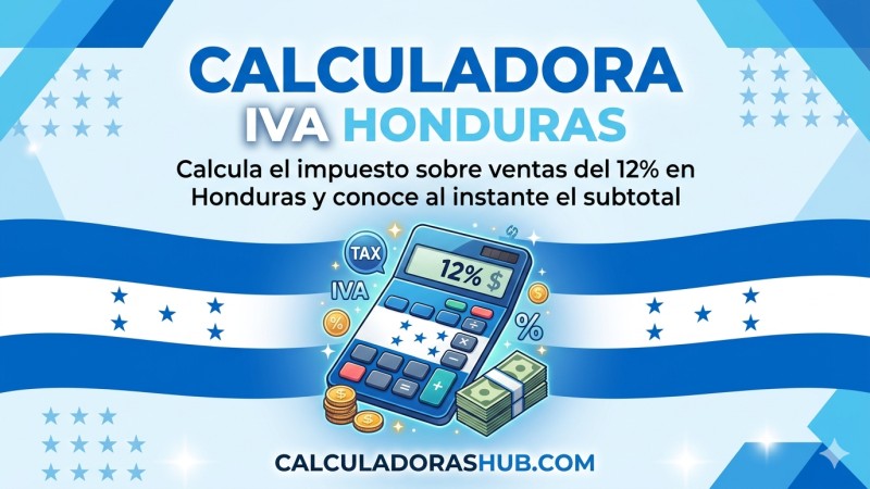 Calculadora IVA Honduras impuesto sobre ventas online gratis